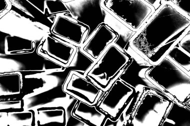 Soyut arkaplan. Monokrom dokusu. Siyah ve beyaz desenli arkaplan. 