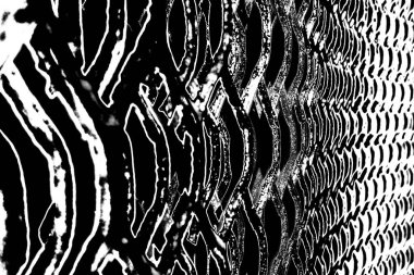 Soyut arkaplan. Monokrom dokusu. Siyah ve beyaz desenli arkaplan. 