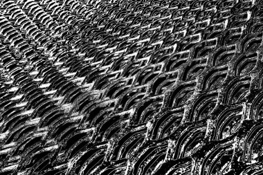 Soyut arkaplan. Monokrom dokusu. Siyah ve beyaz desenli arkaplan. 