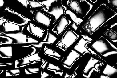 Soyut arkaplan. Monokrom dokusu. Siyah ve beyaz desenli arkaplan. 