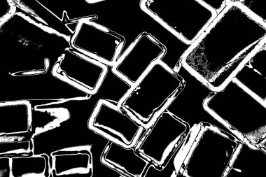 Soyut, siyah ve beyaz desenli arkaplan