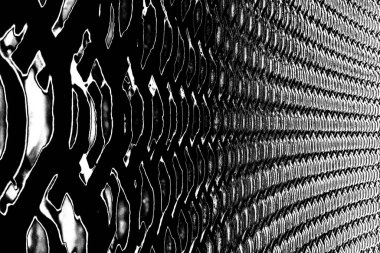 Soyut arkaplan. Monokrom dokusu. Siyah ve beyaz desenli arkaplan. 