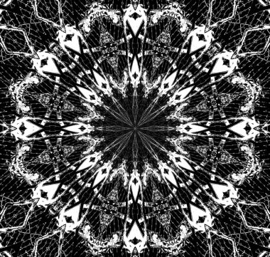 Soyut arkaplan. Monokrom dokusu. Siyah ve beyaz desenli arkaplan. 