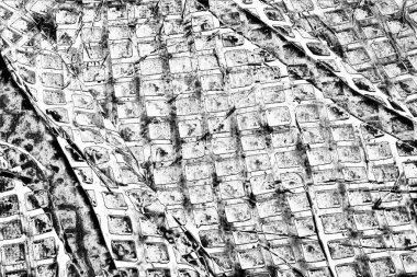 Soyut arkaplan. Monokrom dokusu. Siyah ve beyaz desenli arkaplan. 