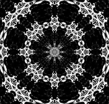 Soyut arkaplan. Monokrom dokusu. Siyah ve beyaz desenli arkaplan. 