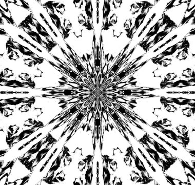 Soyut arkaplan. Monokrom dokusu. Siyah ve beyaz desenli arkaplan. 