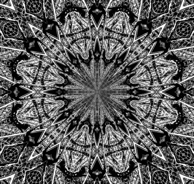 Soyut arkaplan. Monokrom dokusu. Siyah ve beyaz desenli arkaplan. 