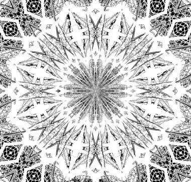 Soyut arkaplan. Monokrom dokusu. Siyah ve beyaz desenli arkaplan. 