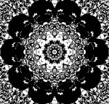 Soyut arkaplan. Monokrom dokusu. Siyah ve beyaz desenli arkaplan. 