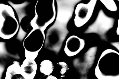 Soyut arkaplan. Monokrom dokusu. Siyah ve beyaz desenli arkaplan. 