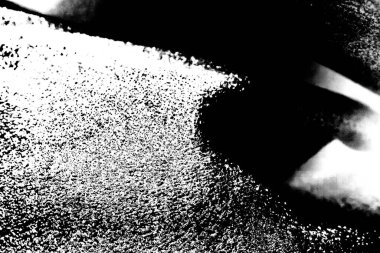 Soyut arkaplan. Monokrom dokusu. Siyah ve beyaz desenli arkaplan. 