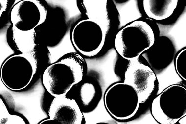 Soyut arkaplan. Monokrom dokusu. Siyah ve beyaz desenli arkaplan. 