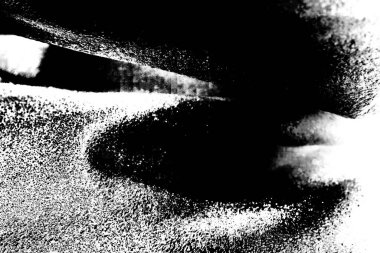 Soyut arkaplan. Monokrom dokusu. Siyah ve beyaz desenli arkaplan. 