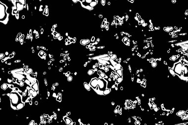 Soyut arkaplan. Monokrom dokusu. Siyah ve beyaz desenli arkaplan. 