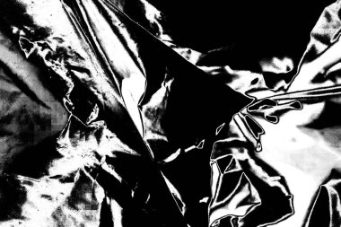 Soyut arkaplan. Monokrom dokusu. Siyah ve beyaz desenli arkaplan. 