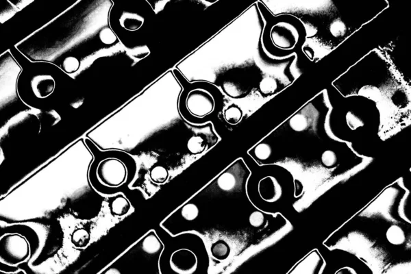 Sfondo Astratto Struttura Monocromatica Bianco Nero Sfondo Strutturato — Foto Stock