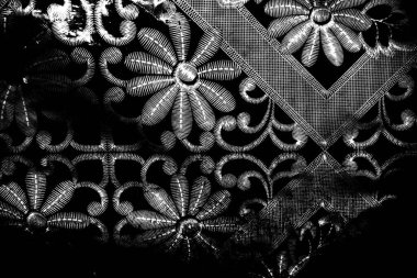 Soyut arkaplan. Monokrom dokusu. Siyah ve beyaz desenli arkaplan. 