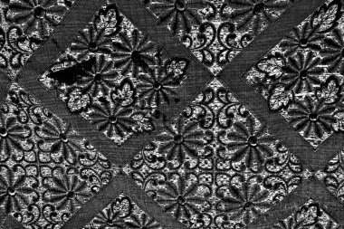 Soyut arkaplan. Monokrom dokusu. Siyah ve beyaz desenli arkaplan. 