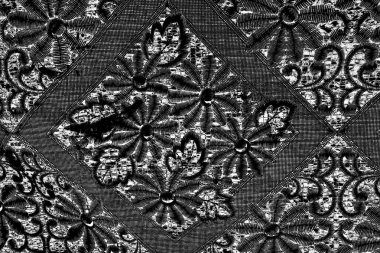 Soyut arkaplan. Monokrom dokusu. Siyah ve beyaz desenli arkaplan. 
