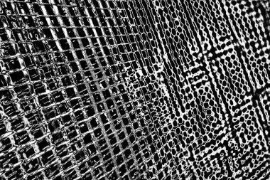 Soyut arkaplan. Monokrom dokusu. Siyah ve beyaz desenli arkaplan. 