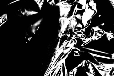 Soyut arkaplan. Monokrom dokusu. Siyah ve beyaz desenli arkaplan. 