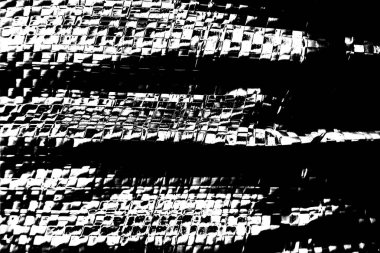 Soyut arkaplan. Monokrom dokusu. Siyah ve beyaz desenli arkaplan. 