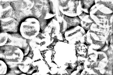 Soyut arkaplan. Monokrom dokusu. Siyah ve beyaz desenli arkaplan. 