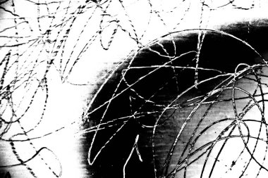 Soyut arkaplan. Monokrom dokusu. Siyah ve beyaz desenli arkaplan. 