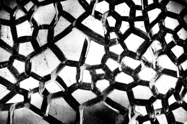 Soyut arkaplan. Monokrom dokusu. Siyah ve beyaz desenli arkaplan. 