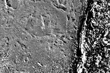 Soyut arkaplan. Monokrom dokusu. Siyah ve beyaz desenli arkaplan. 