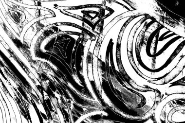 Soyut arkaplan. Monokrom dokusu. Siyah ve beyaz desenli arkaplan. 