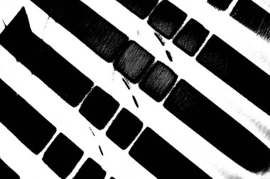 Soyut arkaplan. Monokrom dokusu. Siyah ve beyaz desenli arkaplan. 