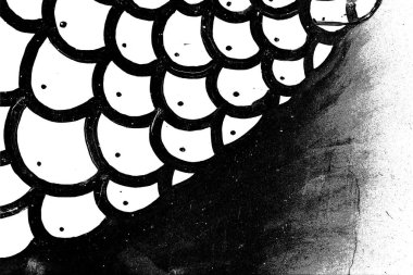 Soyut arkaplan. Monokrom dokusu. Siyah ve beyaz desenli arkaplan. 