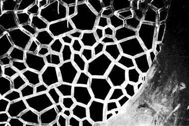 Soyut arkaplan. Monokrom dokusu. Siyah ve beyaz desenli arkaplan. 