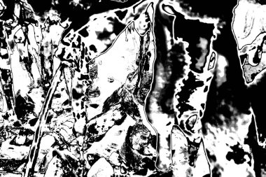 Soyut arkaplan. Monokrom dokusu. Siyah ve beyaz desenli arkaplan. 