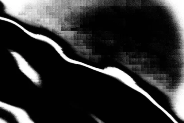 Fondo Texturizado Abstracto Blanco Negro — Foto de Stock