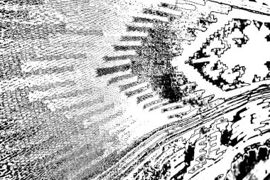 Soyut arkaplan. Monokrom dokusu. Siyah ve beyaz desenli arkaplan. 