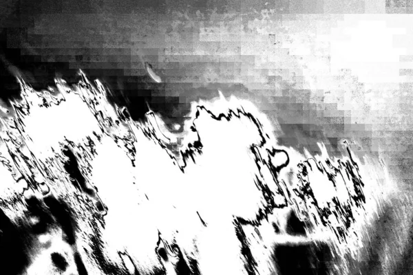 Fundo Abstrato Textura Monocromática Preto Branco Texturizado Fundo — Fotografia de Stock