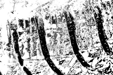 Soyut arkaplan. Monokrom dokusu. Siyah ve beyaz desenli arkaplan. 