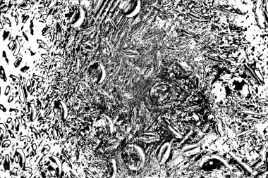 Soyut arkaplan. Monokrom dokusu. Siyah ve beyaz desenli arkaplan. 