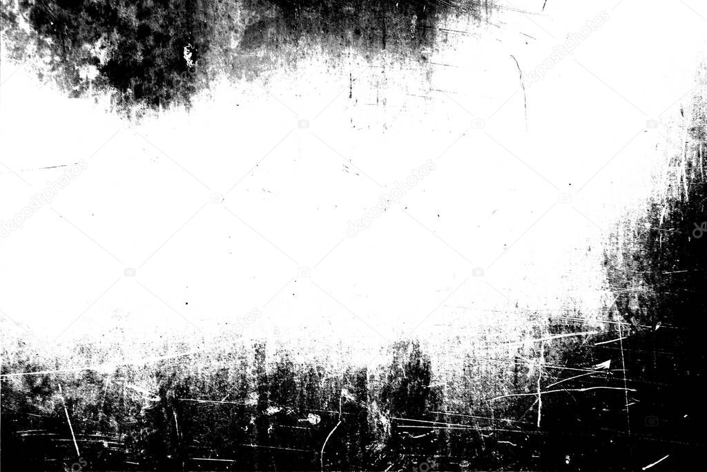 Abstract background. Monochrome texture. Black and white textured background. 