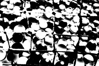 Soyut arkaplan. Monokrom dokusu. Siyah ve beyaz desenli arkaplan. 