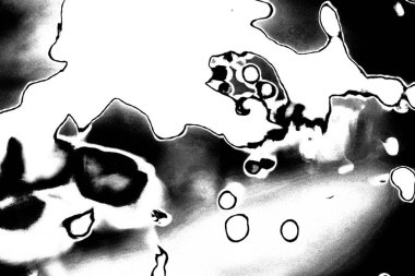 Soyut arkaplan. Monokrom dokusu. Siyah ve beyaz desenli arkaplan. 