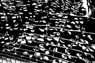 Soyut arkaplan. Monokrom dokusu. Siyah ve beyaz desenli arkaplan. 