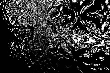 Soyut arkaplan. Monokrom dokusu. Siyah ve beyaz desenli arkaplan. 