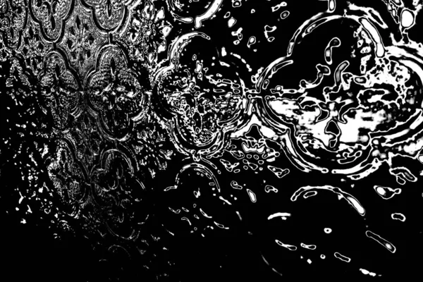 Fundo Abstrato Textura Monocromática Preto Branco Texturizado Fundo — Fotografia de Stock