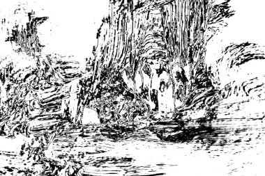 Soyut arkaplan. monokrom dokusu. resim siyah ve beyaz tonları içerir.