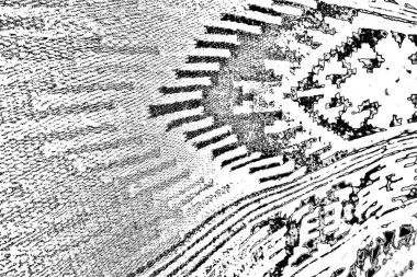 Soyut arkaplan. Monokrom dokusu. Siyah ve beyaz desenli arkaplan. 