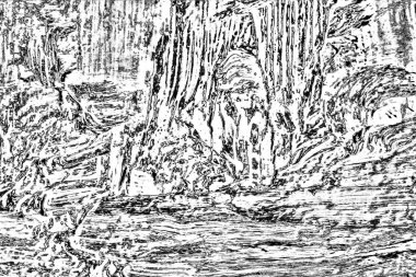 Soyut arkaplan. Monokrom dokusu. Siyah ve beyaz desenli arkaplan. 