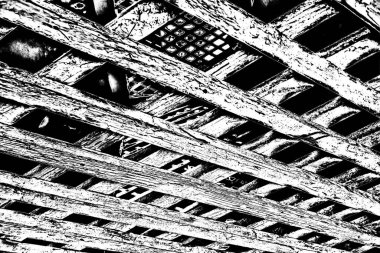 Soyut arkaplan. Monokrom dokusu. Siyah ve beyaz desenli arkaplan. 